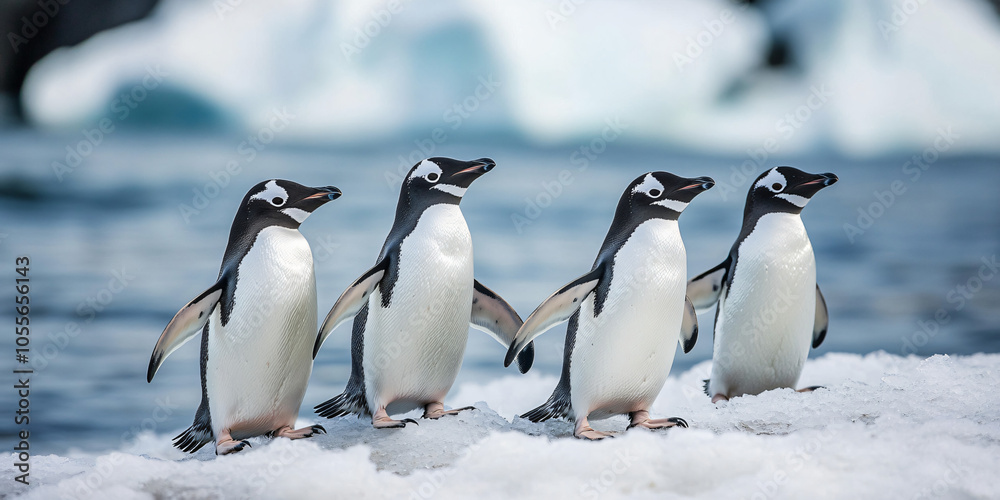 Fototapeta premium penguins Unique Arts