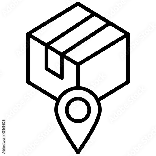 Logistik Paket Icon