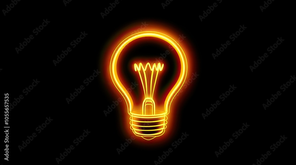 A glowing light bulb icon on a background symbolizing bright ideas, leaving space for Entrepreneur Day messages A glowing light bulb icon on a background symbolizing bright ideas, leaving space for Entrepreneur Day messages