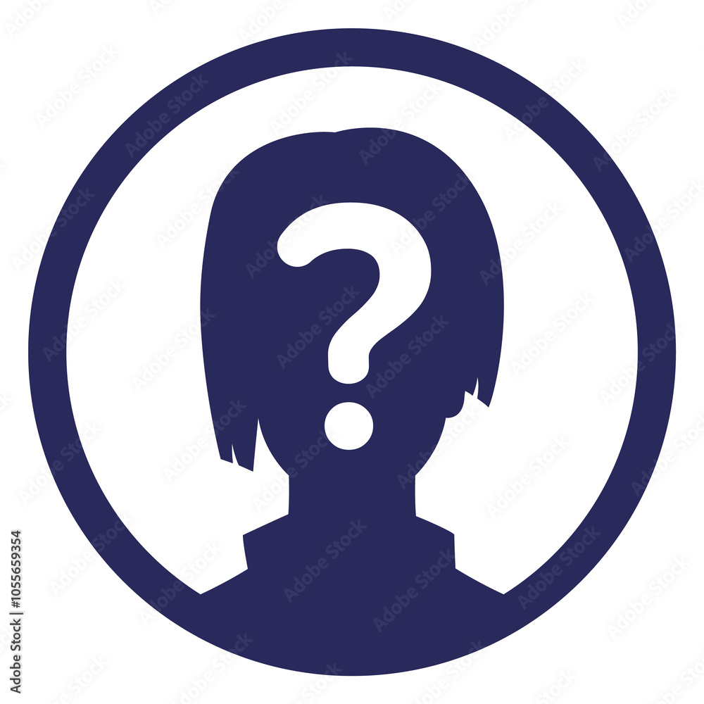 unknown person, user icon with a girl unknown person, user icon with a girl