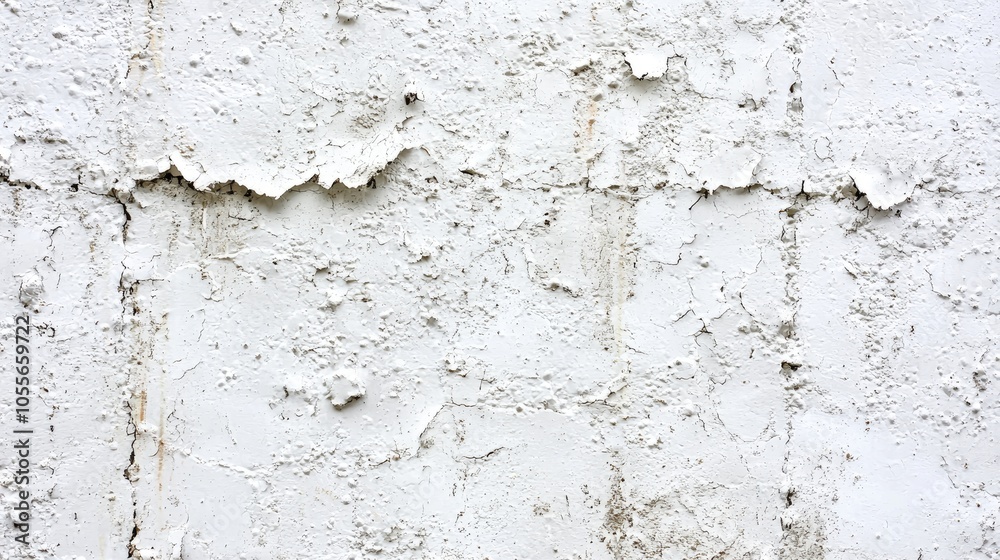 Obraz premium Stripped White Cement Background Close Up