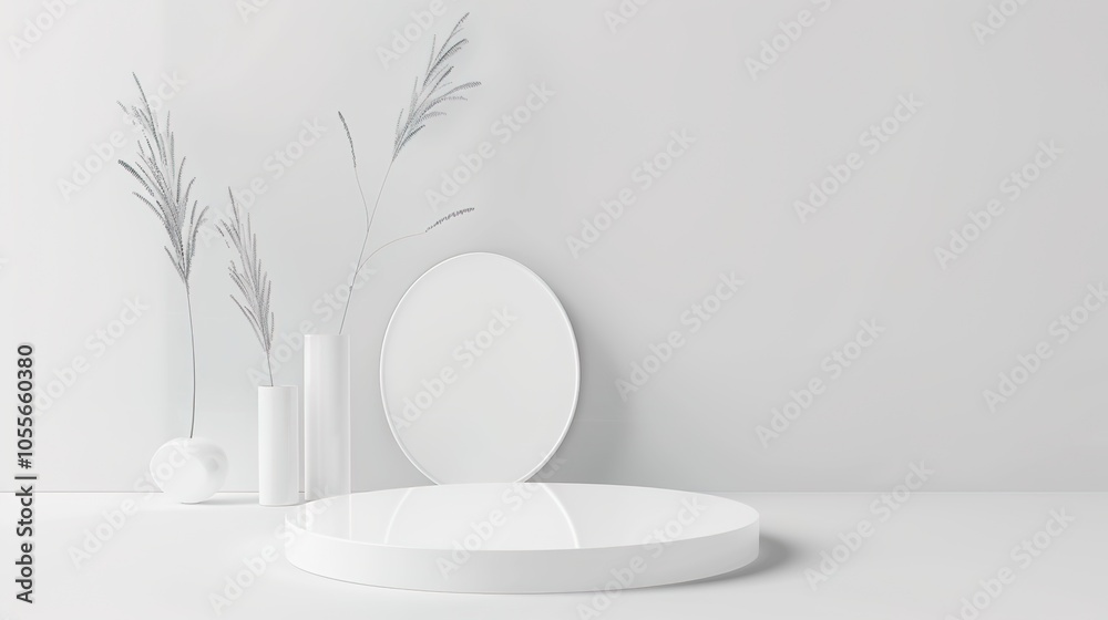 E-commerce product white display background offers a clean and professional look. Ideal for showcasing various products and attracting customers E-commerce product white display background offers a clean and professional look. Ideal for showcasing various products and attracting customers