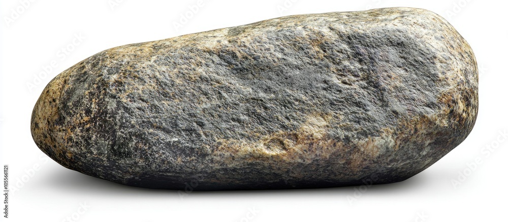 Stone Isolated On White Background Clipping Path Included Stone Isolated On White Background Clipping Path Included