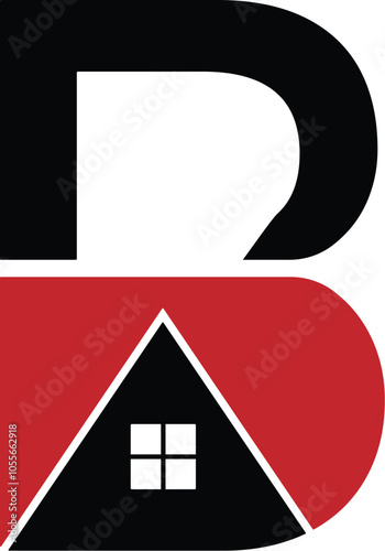 House B logo design. Luxury B Real estate B logo design. Property B logo design. B logo design. B logo vectors. Creative, Simple, Business, home, Stay house, building, Architecture logo design. 