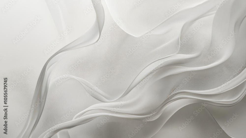 Soft, translucent fluid shapes in light grays and whites, providing a subtle, elegant backdrop for modern branding Soft, translucent fluid shapes in light grays and whites, providing a subtle, elegant backdrop for modern branding