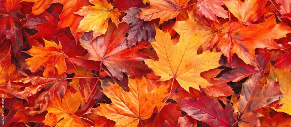 The Maple Leaves Are Beautiful In Late Autumn The Maple Leaves Are Beautiful In Late Autumn