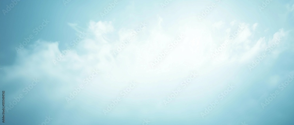 Fototapeta premium Blue sky, white clouds, look up from bottom, web banner,background,hope and new beginning.
