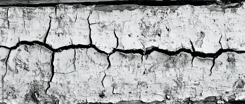 Obraz premium black and white grunge texture background,minimalist style,copy space,brush strokes.banner.