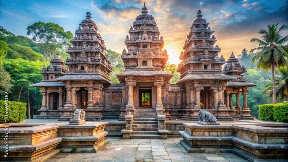 Peaceful temple with intricate stone carvings and a serene atmosphere , Sri Varahalakshmi Narasimha Swamy Peaceful temple with intricate stone carvings and a serene atmosphere , Sri Varahalakshmi Narasimha Swamy