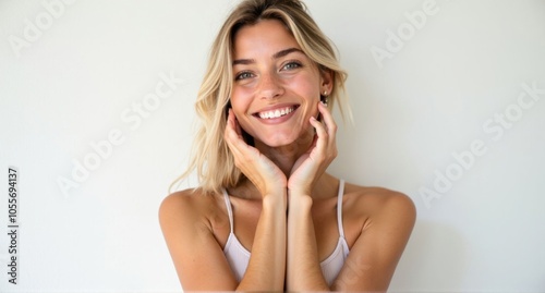 A Croatian woman with fair skin and a friendly smile