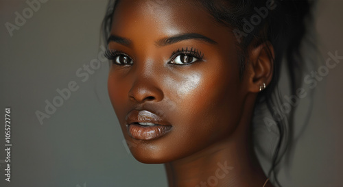 a Black woman, 25 years old, beautiful.