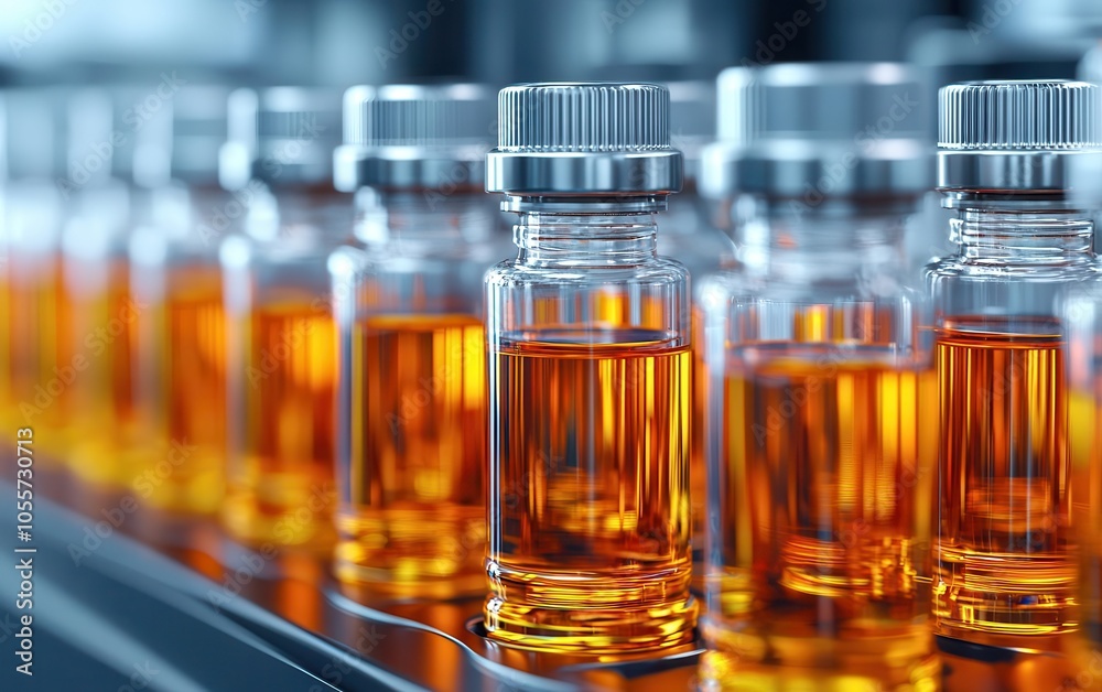 Closeup of fuel blending process, mixing components, industrial chemistry Closeup of fuel blending process, mixing components, industrial chemistry