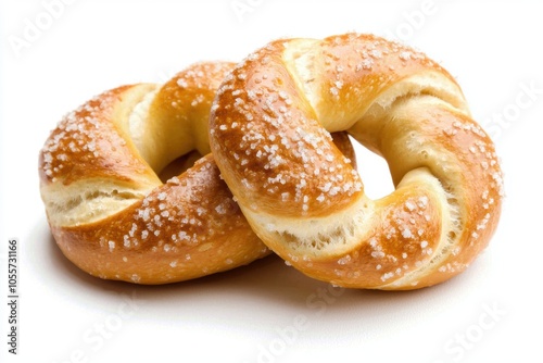 Freshly Baked Soft Pretzels With Glossy Crust