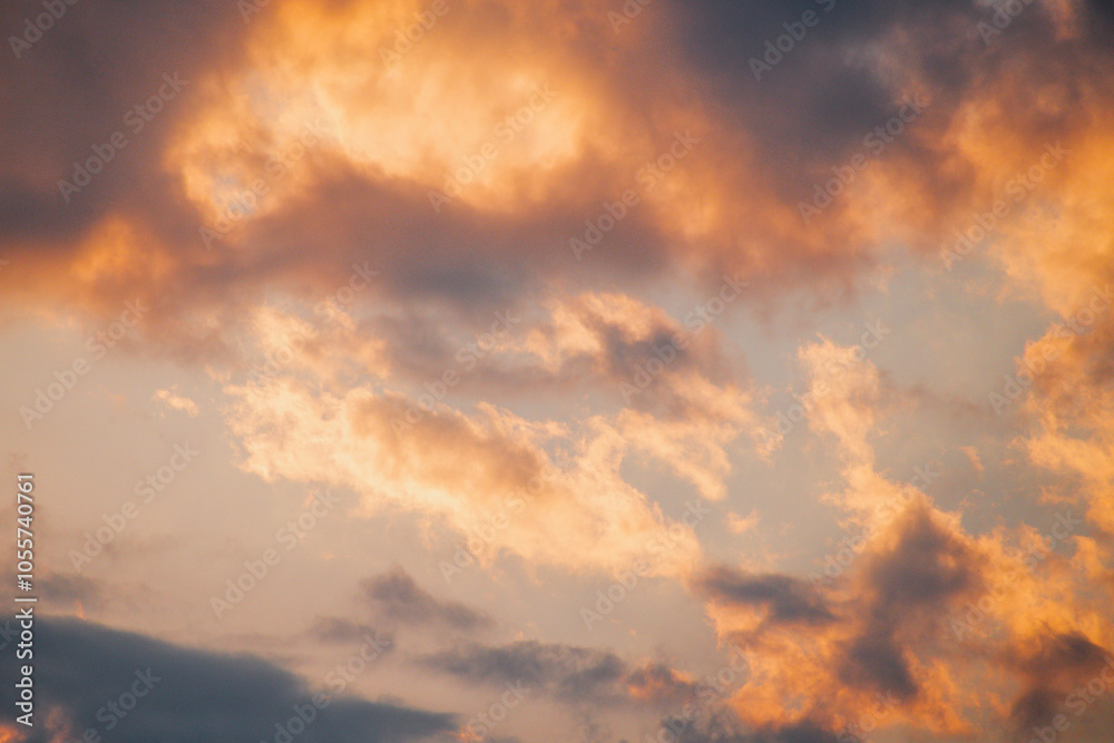 Sunset clouds