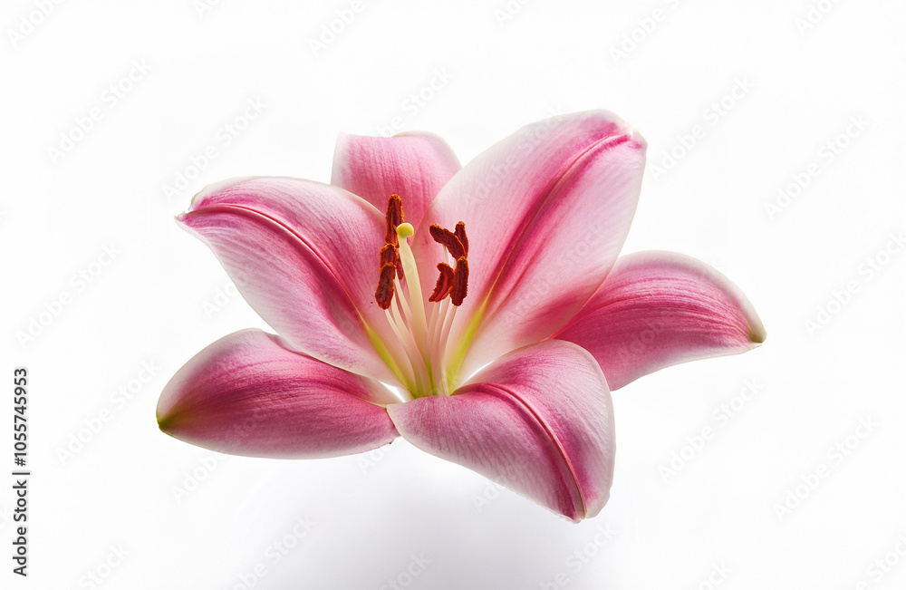 Lily isolated, lily on white background, Lily flower isolated, Lilyum Flower isolated on white background Lily isolated, lily on white background, Lily flower isolated, Lilyum Flower isolated on white background