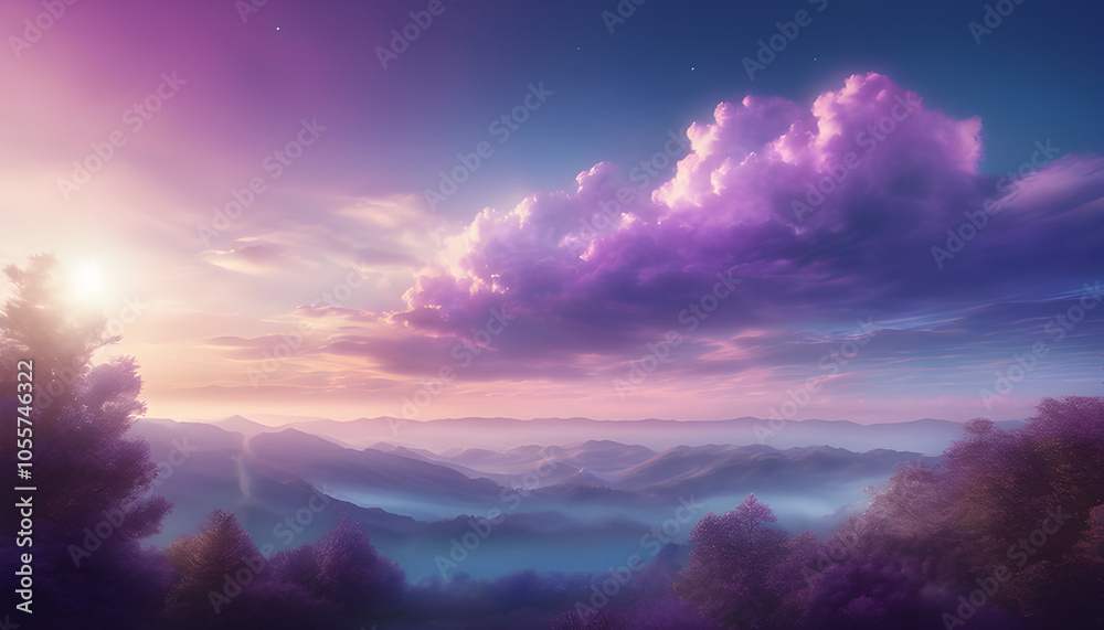 Blurred nature background of evening blue sky with floating clouds, adding a relaxing feeling. Blurred nature background of evening blue sky with floating clouds, adding a relaxing feeling.