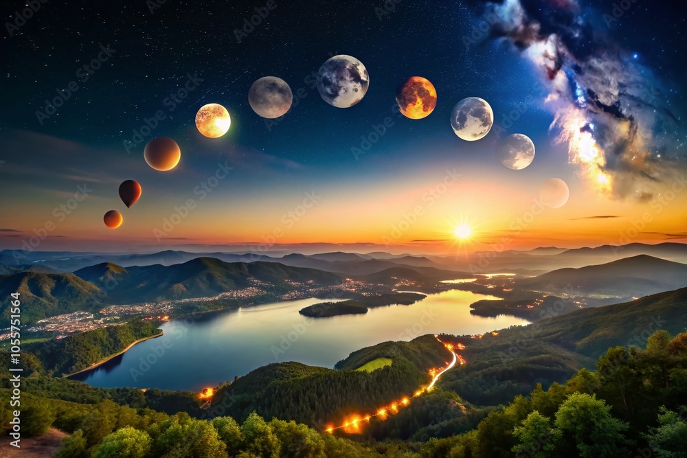 Captivating Lunar Phases and Eclipse Drone Photography for Stunning Night Sky Visuals Captivating Lunar Phases and Eclipse Drone Photography for Stunning Night Sky Visuals