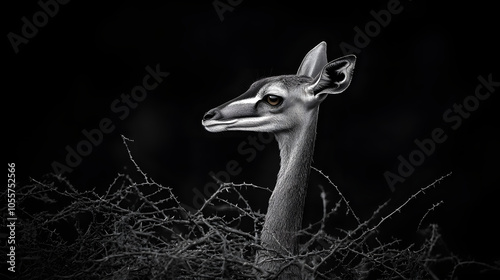 Understanding the Gerenuk: The Beautiful Antelope of East Africa with Unique Foraging Skills and Gracefulness photo