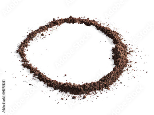 Dark Brown Sail forming a Circle Transparent PNG