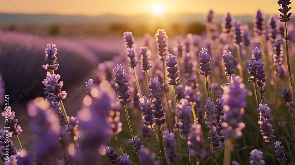 Fototapeta premium flower lavender violet summer
