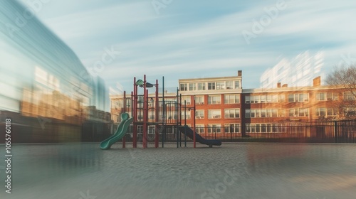 Fototapeta Naklejka Na Ścianę i Meble -  Playground in the City