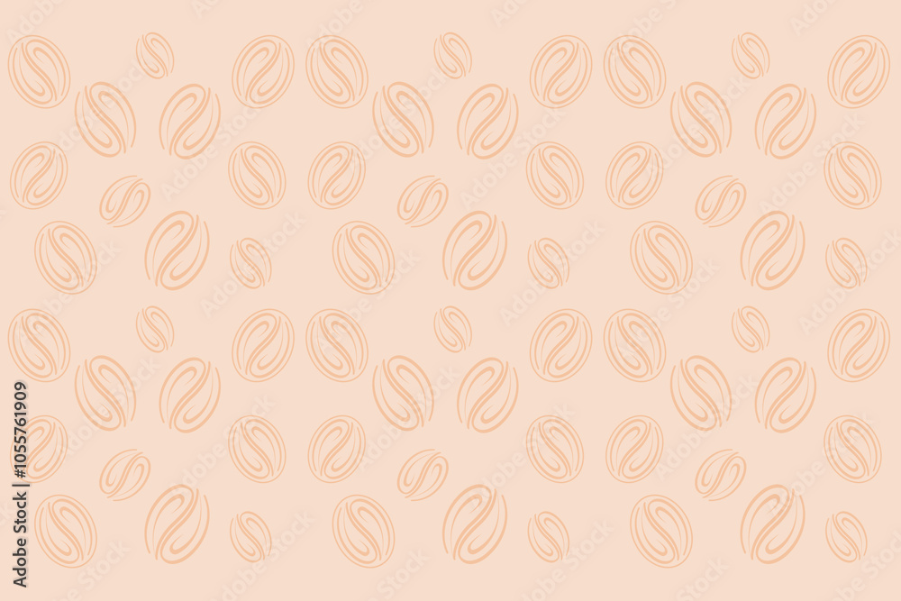 Patren abstract coffee beans background. Patren abstract coffee beans background.
