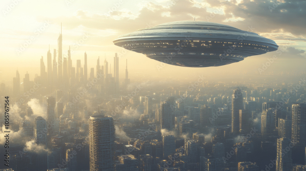 ufo flying in a city of advanced civilization ufo flying in a city of advanced civilization