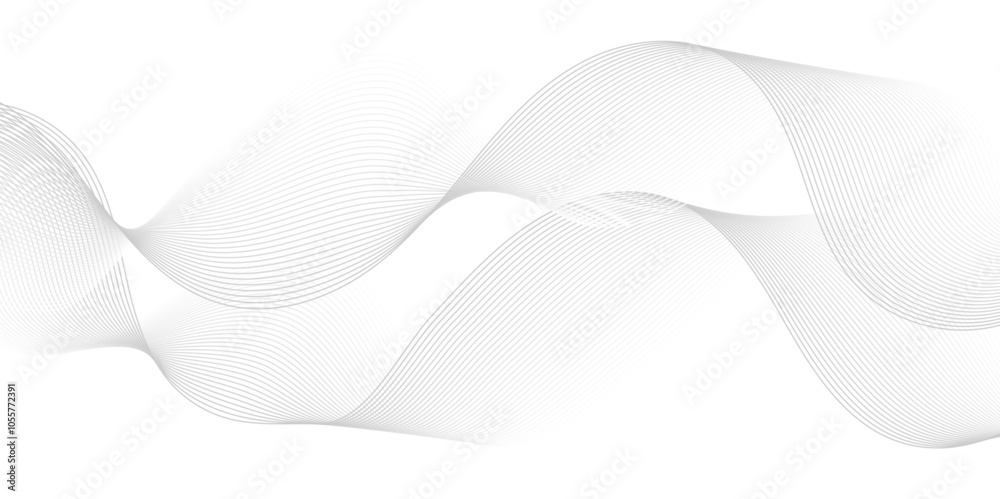 Abstract white light blend paper wave line. vector gradient transparent tech wave curve creative technology flowing smooth diagonal background. Modern creative wave lines glowing moving sound. Abstract white light blend paper wave line. vector gradient transparent tech wave curve creative technology flowing smooth diagonal background. Modern creative wave lines glowing moving sound.