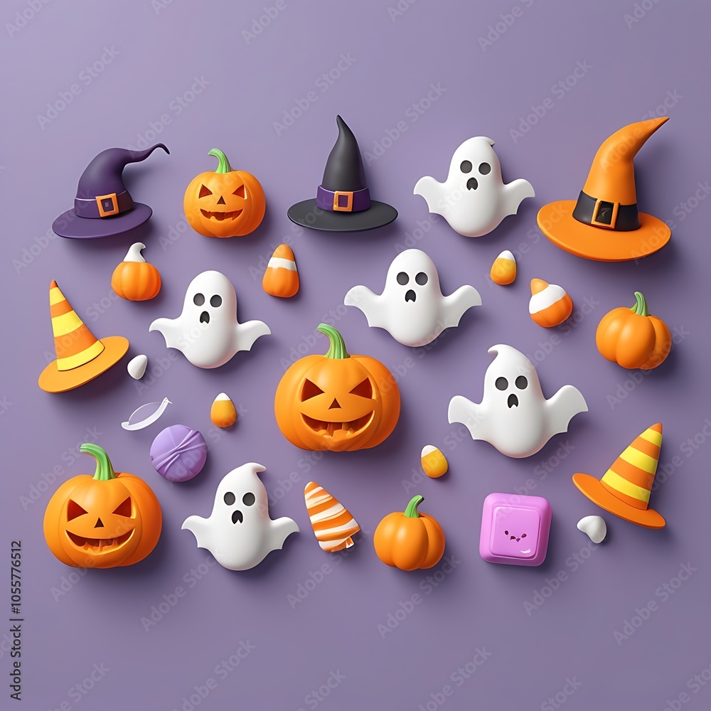 Halloween Flat Icon Pack Halloween Flat Icon Pack