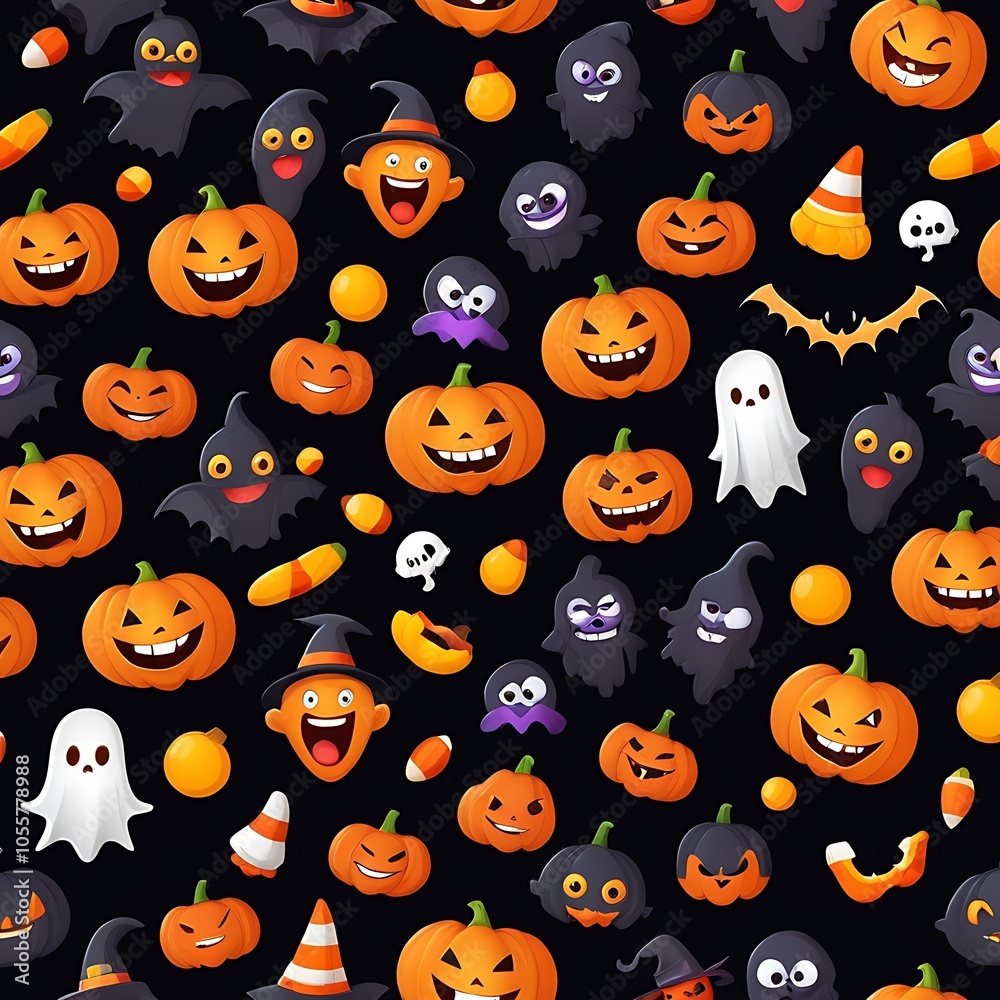 Halloween Flat Icon Pack Halloween Flat Icon Pack