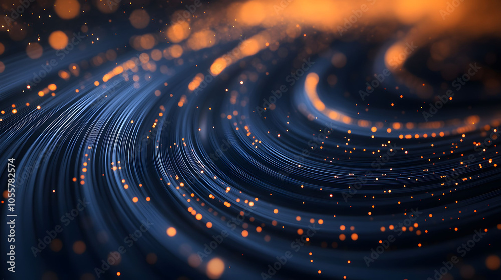 Obraz premium Galaxy space background with stars and cosmic elements