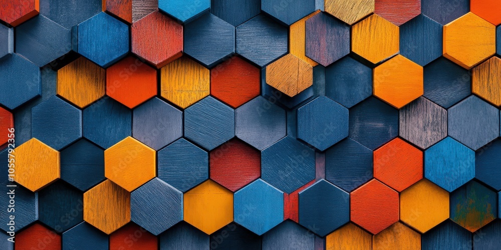a vibrant abstract wallpaper with a pattern of hexagonal shapes a vibrant abstract wallpaper with a pattern of hexagonal shapes