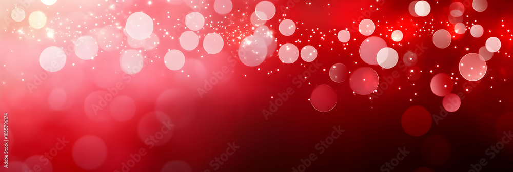 A vibrant abstract background with red hues and soft bokeh lights, ideal for festive designs. A vibrant abstract background with red hues and soft bokeh lights, ideal for festive designs.