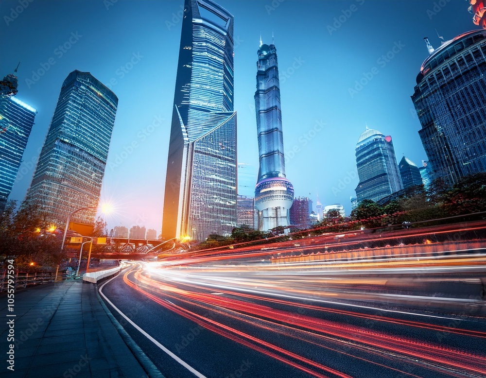 the urban transportation in Shanghai China the urban transportation in Shanghai China