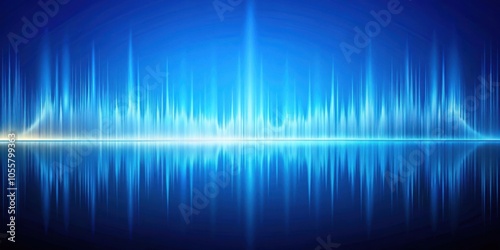 Abstract Blue Background with Material for Calming Rhythms Visuals