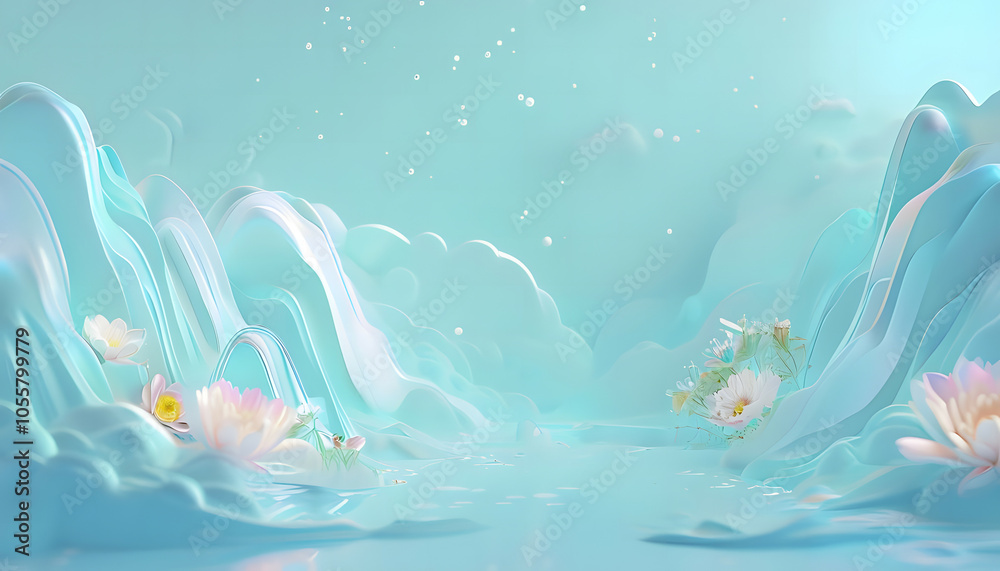 beautiful dreamy landscape aesthetic background beautiful dreamy landscape aesthetic background