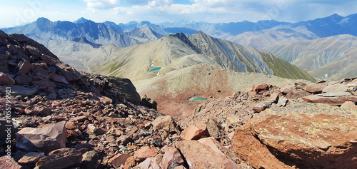 Near Lake Kelitsadi; Trek to the Kelitsadi Lake; Kelitsadi Lake Trekking, Georgia