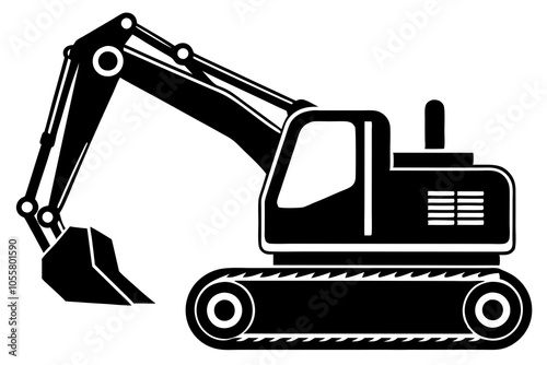 Excavator Silhouette