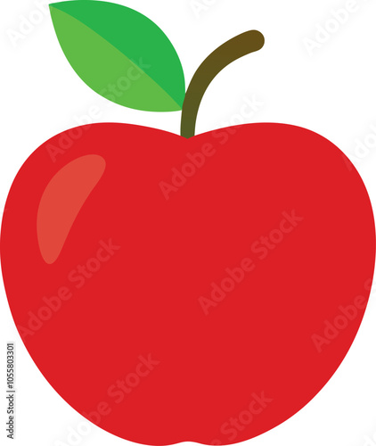 Apple vector art illustration eps photo