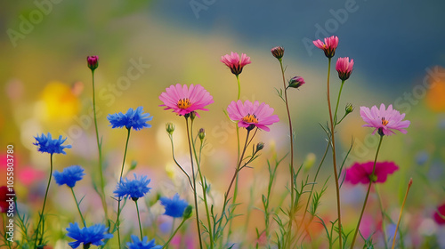 field of flowers