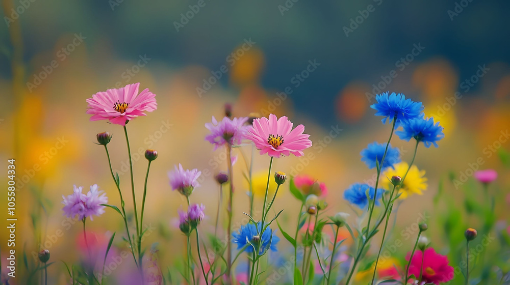 field of flowers