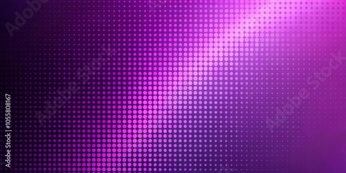 Modern abstract purple gradient background with halftone decoration for design projects