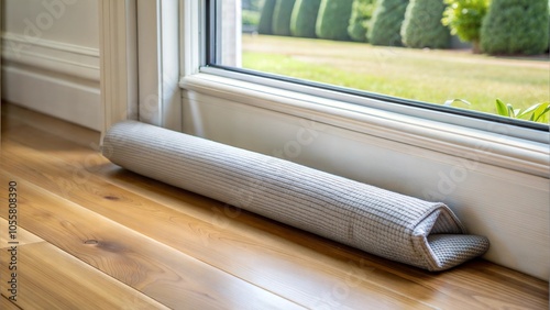 Draft Excluder Under Window photo