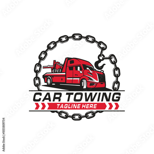 car towing logo