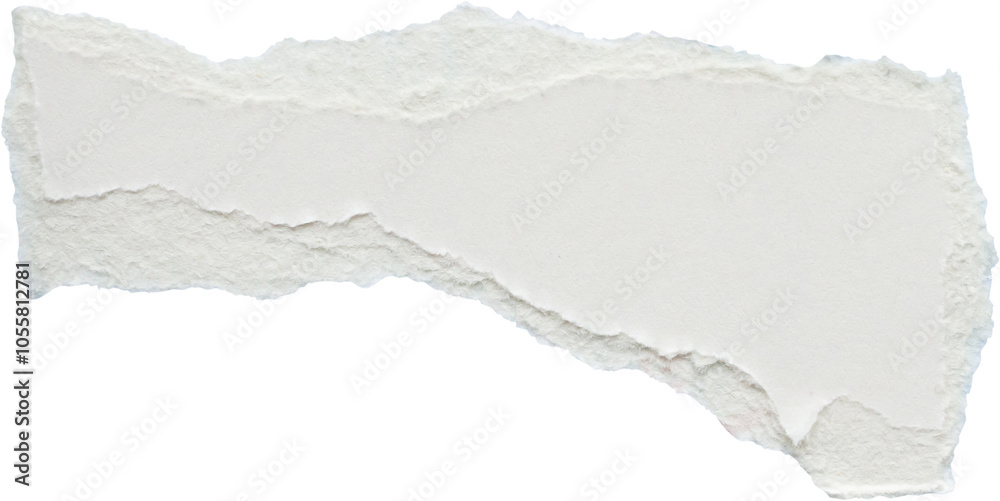 White ripped paper torn edges strips isolated on black background White ripped paper torn edges strips isolated on black background