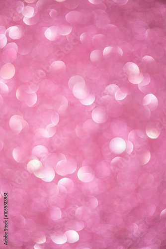 Shiny pink glitter background, blurry sparkling lights texture, perfect for backgrounds, textiles, wallpapers