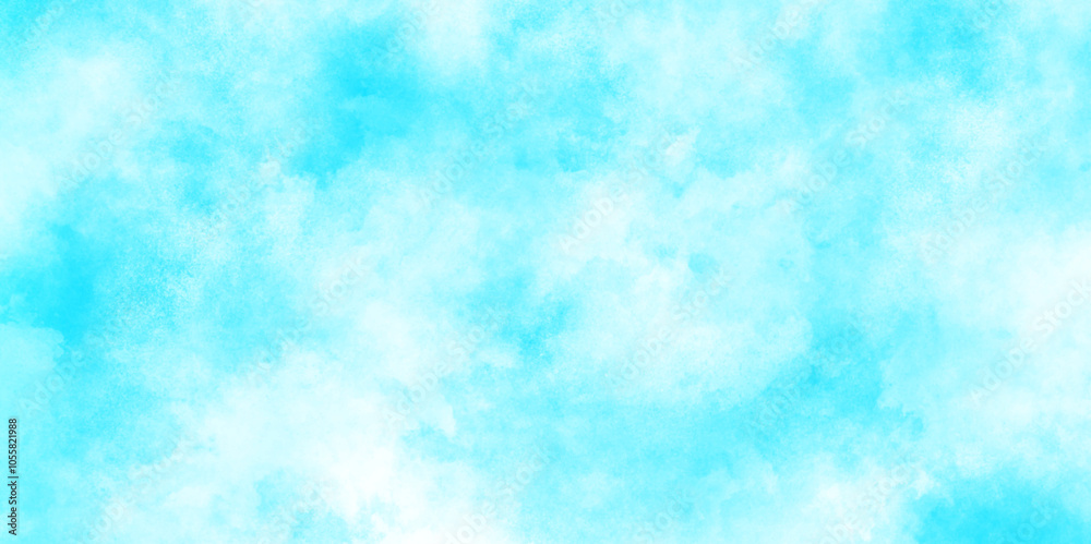 The white cloud and blue sky watercolor grunge texture, Grunge watercolor paint splash and stains of clouds or fog, painted mottled blue paper texture with vintage marble stains. The white cloud and blue sky watercolor grunge texture, Grunge watercolor paint splash and stains of clouds or fog, painted mottled blue paper texture with vintage marble stains.