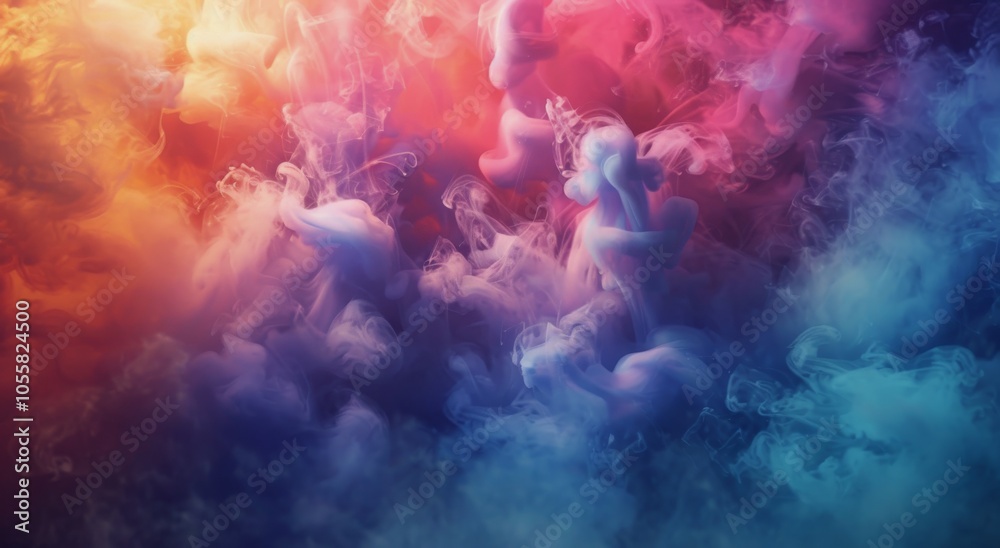 Abstract Colorful Smoke Photography Abstract Colorful Smoke Photography
