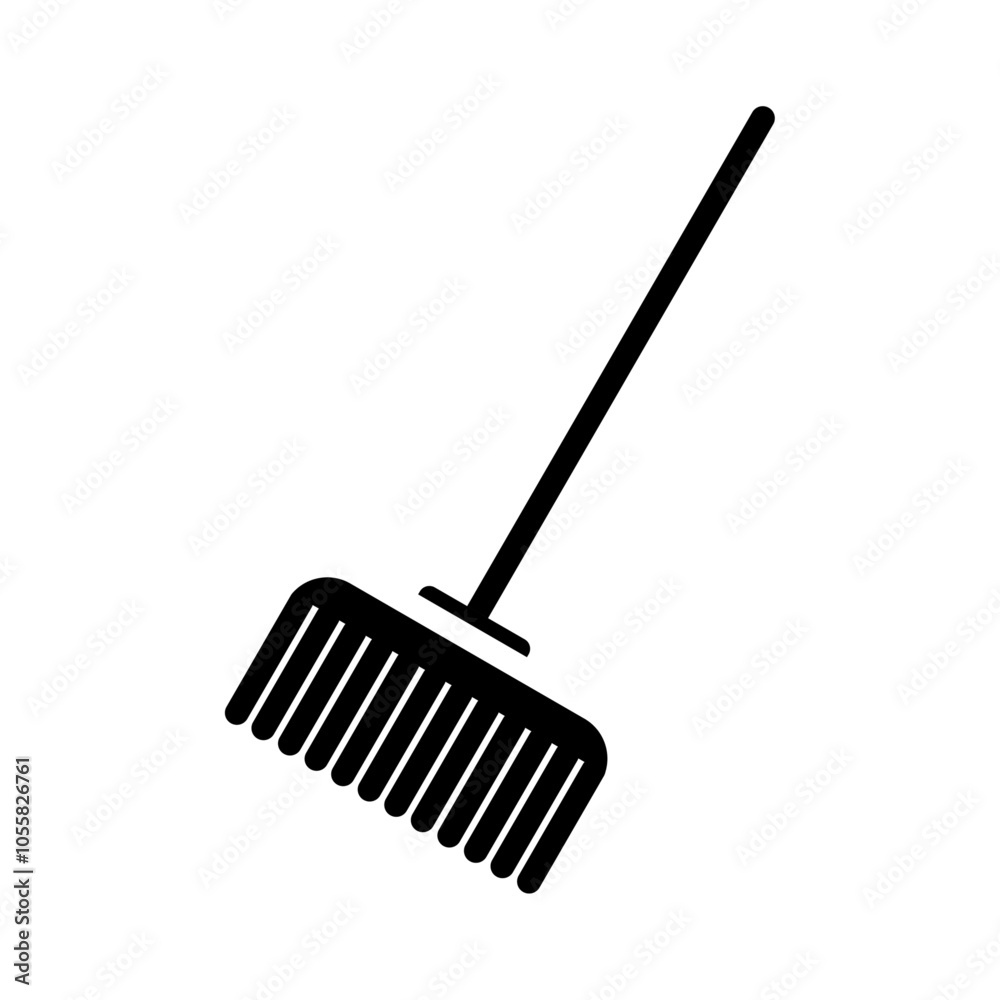 Broom icon logo sign set vector outline Broom icon logo sign set vector outline