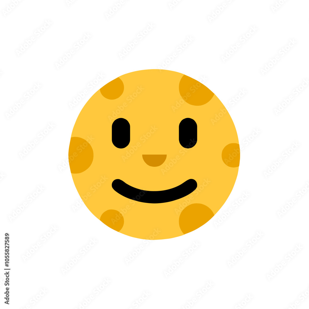 Fototapeta premium Cookie Face Emoji 
